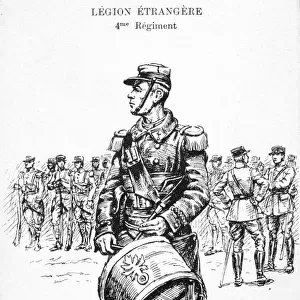 Drummer, 4th regiment of the French Foreign Legion, 20th century