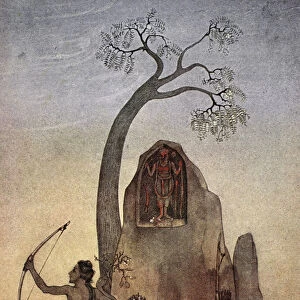 Ekalavya, 1913. Artist: Nandalal Bose