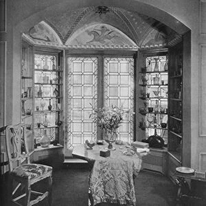 One end of the breakfast room, house of Benjamin Wood, New York, 1926