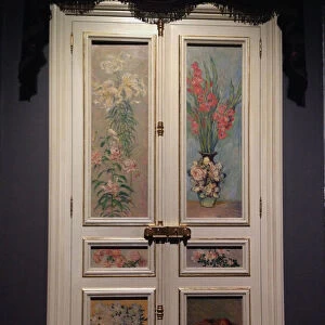 French Door, Paul Durand-Ruels Grand salon at Rue de Rome, 1883
