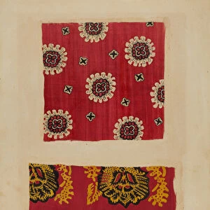 Handkerchief, 1935 / 1942. Creator: Unknown