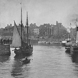 The Harbour, Bridlington Quay, c1896. Artist: JW Shores