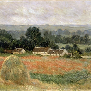 Haystack at Giverny, 1886. Artist: Claude Monet