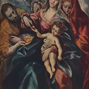 Heilige Familie, (The Holy Family), c1590, (1938). Artist: El Greco
