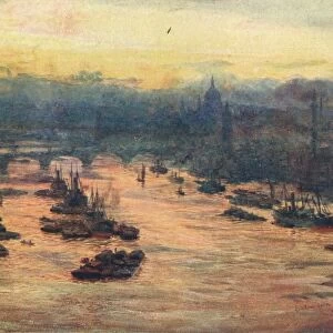 London, from the Tower Bridge, 1905 (1906)