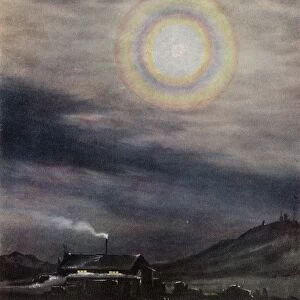 Lunar Corona, 1911, (1913). Artist: Edward Wilson