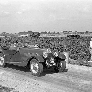 Morgan driven by Hastings on 1952 Felixtowe Rally. Creator: Unknown