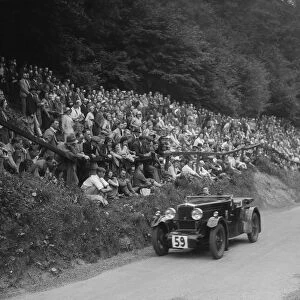 Morris special of Barbara Skinner at the MAC Shelsley Walsh Hill Climb, Worcestershire, 1932