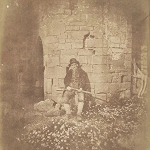 The Old Gamekeeper, ca. 1844. Creator: Possibly by David Kinnebrook