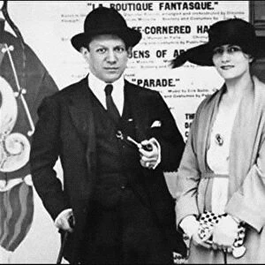Pablo Picasso and Olga Khokhlova, c. 1918
