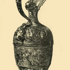 Pewter ewer, 1580-1600, (1881). Creator: W. W. McCarty