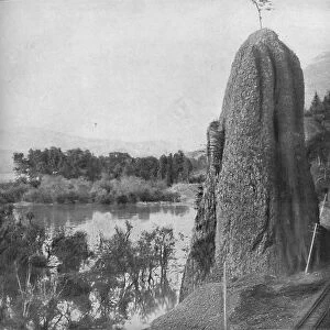 Pillars of Hercules, Columbia River, c1897. Creator: Unknown