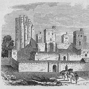 Pontefract Castle, c1880