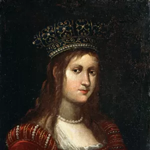 Portrait of Archduchess Maria Magdalena of Austria, 17th century. Artist: Justus Sustermans