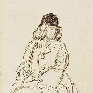 Portrait of Little Corbauld. Creator: Charles Samuel Keene (British, 1823-1891)