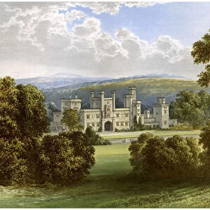 Ravensworth Castle, County Durham, home of the Earl of Ravensworth, c1880