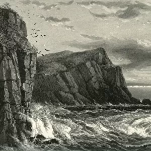 Rocks at Ilfracombe, c1870
