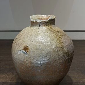 Shigaraki-Ware Jar, 15th century. Creator: Unknown