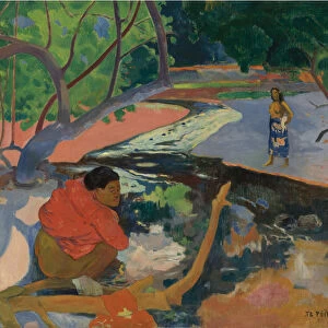 Te Poipoi (Morning), 1892. Artist: Gauguin, Paul Eugene Henri (1848-1903)