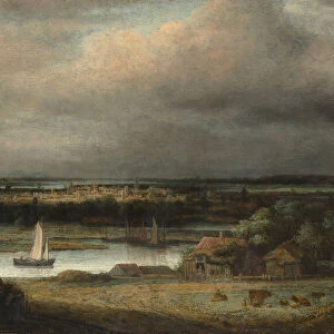Wide River Landscape, ca. 1648-49. Creator: Philip Koninck