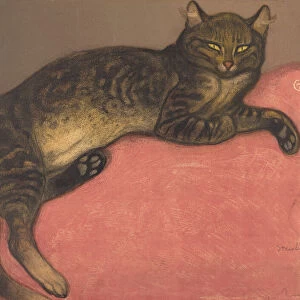 Winter: Cat on a Cushion (L hiver: Chat sur un coussin), late 19th-early 20th century