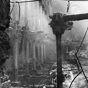 London in the Blitz Temple Church air raid 13