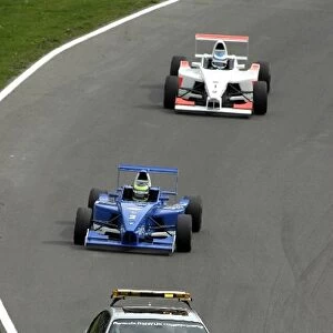 Formula BMW UK Championship: The safety car had to come out in race 2 due to an accident involving Duarte Felix Da Costa Carlin Motorsport