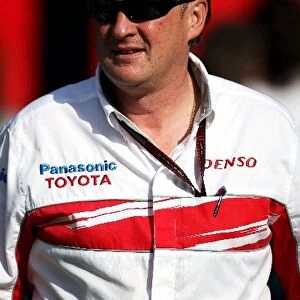 Formula One World Championship: Andy Beaven Toyota logistics manager