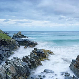 Rugged Coastline of Tolsta Head, Isle of Lewis, Scotland