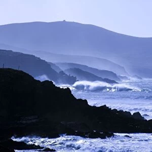 St Finians Bay, County Kerry, Ireland, Bolus Head In The Background