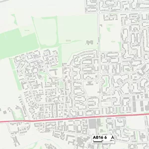 Aberdeen AB16 6 Map