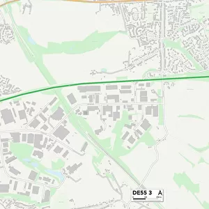 Amber Valley DE55 3 Map
