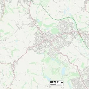 Amber Valley DE75 7 Map