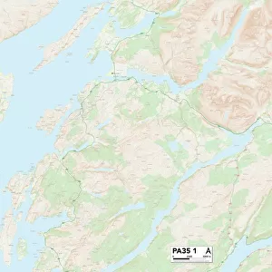 Argyllshire PA35 1 Map