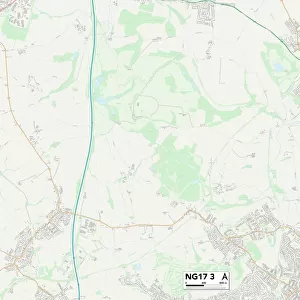 Ashfield NG17 3 Map