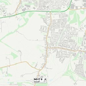 Ashfield NG17 8 Map