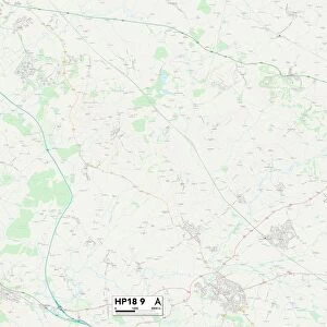Aylesbury Vale HP18 9 Map