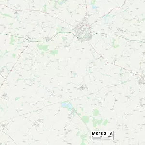 Aylesbury Vale MK18 2 Map