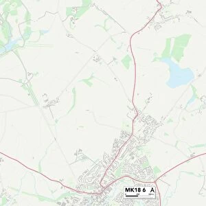 Aylesbury Vale MK18 6 Map
