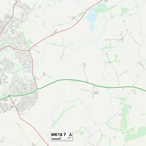 Aylesbury Vale MK18 7 Map