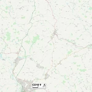 Babergh CO10 9 Map