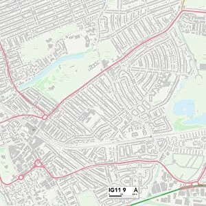 Barking and Dagenham IG11 9 Map