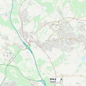 Barnsley S74 0 Map