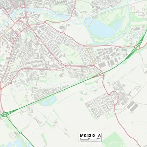Bedford MK42 0 Map