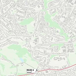 Berkshire RG30 4 Map