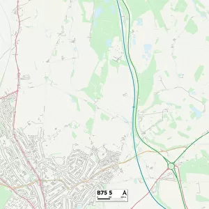 Birmingham B75 5 Map