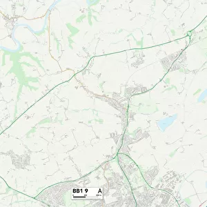 Blackburn with Darwen BB1 9 Map