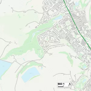 Blackburn with Darwen BB3 1 Map