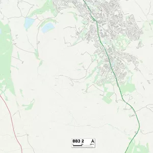 Blackburn with Darwen BB3 2 Map