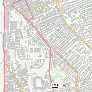 Blackpool FY1 5 Map